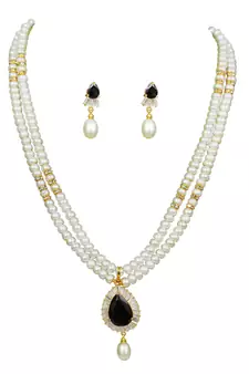 Natural Fresh Water Pearl Set From Hyderabad of Authenticity