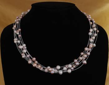 Natural Fresh Water Pearl Set From Hyderabad of Authenticity 1
