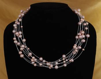 Natural Fresh Water Pearl Set From Hyderabad of Authenticity 1