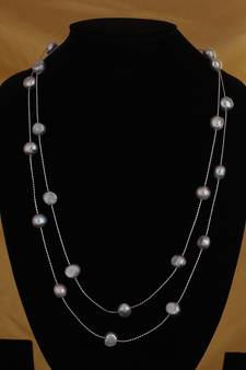 Natural Fresh Water Pearl Set From Hyderabad of Authenticity