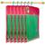 atorakushon Satin Pink Hanging Saree Cover Wardrobe Cloth organizer for Storage Rack Garment Storage Bags Pack of 6