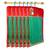 atorakushon Satin Maroon Hanging Saree Cover Wardrobe Cloth organizer for Storage Rack Garment Storage Bags Pack of 6