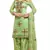 Green embroidered chanderi salwar