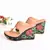 Nude Garden Wedges