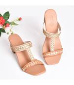 Zari & Mirror Embroidered Heels