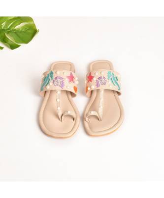Oceana Life Embroidered Kolhapuri Flats 2
