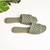 Woven Olive Green