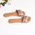 Nude Pink Boho Sliders