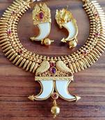 White agate necklaces