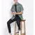 Graphic Lowly Doner Men   s Linen Blend  Shirt