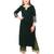 Forest Green Velvet Kurti with Straight Banarsi Palazzo