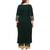 Forest Green Velvet Kurti with Straight Banarsi Palazzo