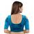 Muhenera Velvet Stretchable Round Neck Firozi Blouse