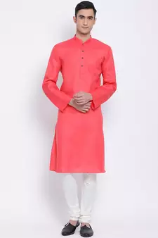 Sanwara Men's Solid Off White Colour Art Silk Payjamas
