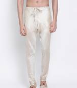 Sanwara Men's Solid Pista Colour Art Silk Payjamas