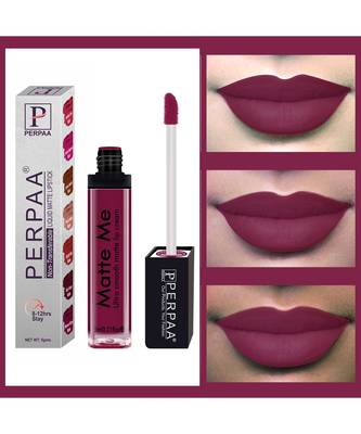 PERPAA One Stroke Matte Liquid Lipstick (5ml) 1