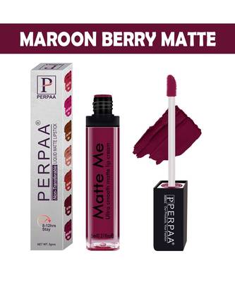 PERPAA One Stroke Matte Liquid Lipstick (5ml) 2