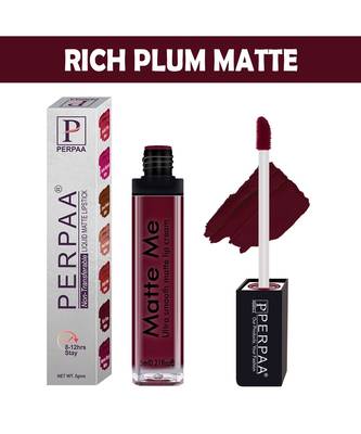 PERPAA One Stroke Matte Liquid Lipstick (5ml) 2