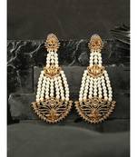 Styylo Fashion Gold Plated Designer Hoop Earring for Women And Girls-Onesize-Gold