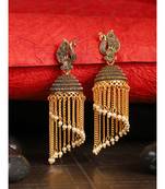 Styylo Fashion Gold Plated Designer Jhumka Earring for Women And Girls-Onesize-Gold