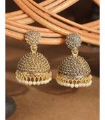 Styylo Fashion Gold Plated Designer Jhumka Earring for Women And Girls-Onesize-Gold