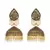 Styylo Fashion Gold Plated Designer Jhumka Earring for Women And Girls-Onesize-Gold