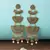 Styylo Fashion Gold Plated Designer Jhumka Earring for Women And Girls-Onesize-Gold