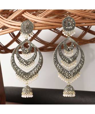 Styylo Fashion Gold Plated Designer Jhumka Earring for Women And Girls-Onesize-Gold 1