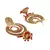 Styylo Fashion Gold Plated Designer Jhumka Earring for Women And Girls-Onesize-Gold