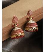 Styylo Fashion Gold Plated Designer Jhumka Earring for Women And Girls-Onesize-Gold