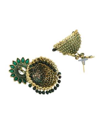 Styylo Fashion Gold Plated Designer Jhumka Earring for Women And Girls-Onesize-Gold 3
