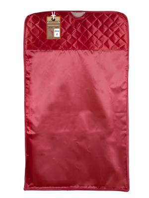 atorakushon Satin Maroon Hanging Saree Cover Wardrobe Cloth organizer for Storage Rack Garment Storage Bags Pack of 3 5