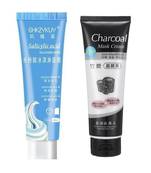 Favon Pack of Charcoal Peel off Mask and Salicylic Acid Ice Cream Mask
