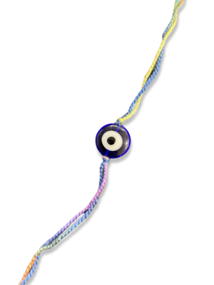 Glass Yellow Gold Multicolor stone 1 Rakhi 3