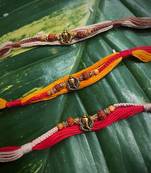 Alloy Yellow Gold Red gold_plated 3 Rakhi