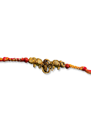 Alloy Yellow Gold Red gold_plated 1 Rakhi 2