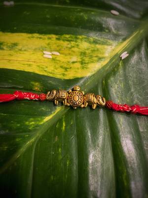 Alloy Yellow Gold Red gold_plated 1 Rakhi 1