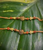Alloy Yellow Gold Gold gold_plated 2 Rakhi