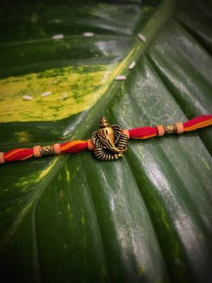 Alloy Yellow Gold Red gold_plated 1 Rakhi 1