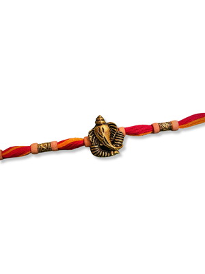 Alloy Yellow Gold Red gold_plated 1 Rakhi 2