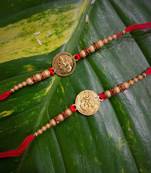 Alloy Yellow Gold Red gold_plated 2 Rakhi