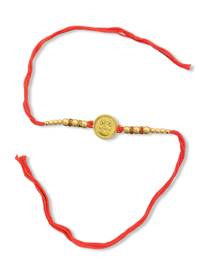 Alloy Yellow Gold Red gold_plated 2 Rakhi 4