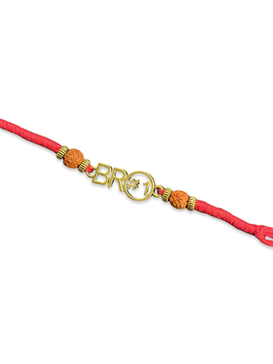 Wood Silver Red gold_plated 1 Rakhi 2
