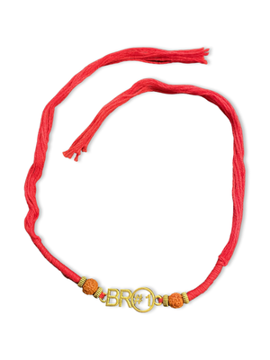 Wood Silver Red gold_plated 1 Rakhi 3