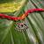 Glass Yellow Gold Silver metallic 1 Rakhi