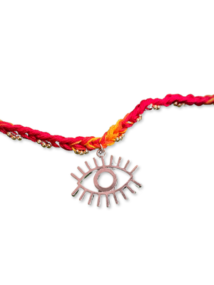 Glass Yellow Gold Silver metallic 1 Rakhi 3