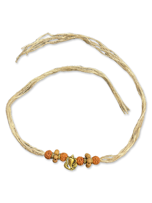 Alloy Yellow Gold Brown gold_plated 1 Rakhi 2