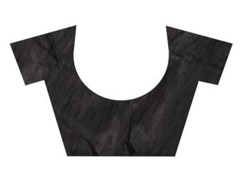 Black Georgette New Bollywood Sequin Saree With Blouse Piece  5