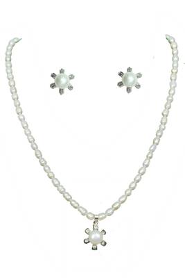 White pearl necklace-sets 2