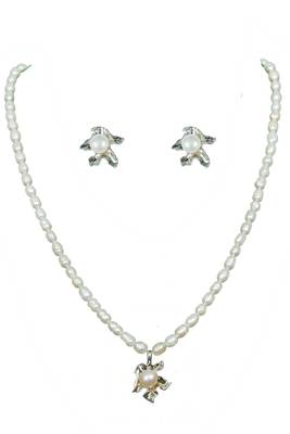 Natural Fresh Water Pearl Set From Hyderabad With Certificate of Authenticity 2